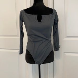 Ribbed bodysuit